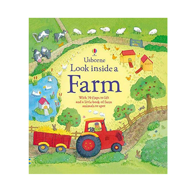 Look Inside A Farm Lift-a-flap Book