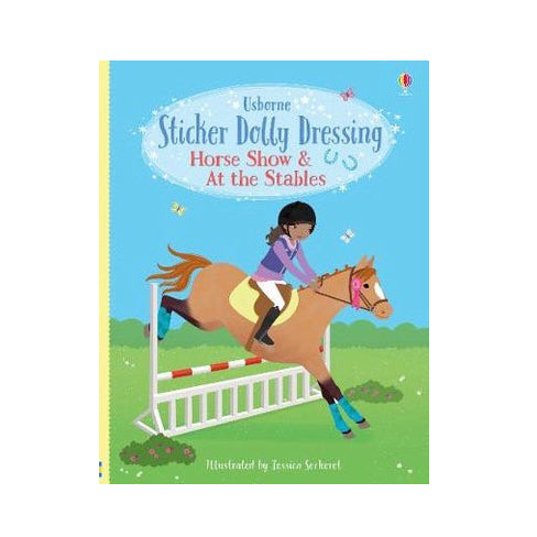 Sticker Dolly Dressing Horse Show And At The Stables Book