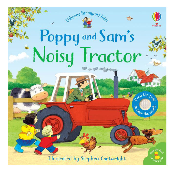 Farmyard Tales Poppy And Sam’s Noisy Tractor Board Book