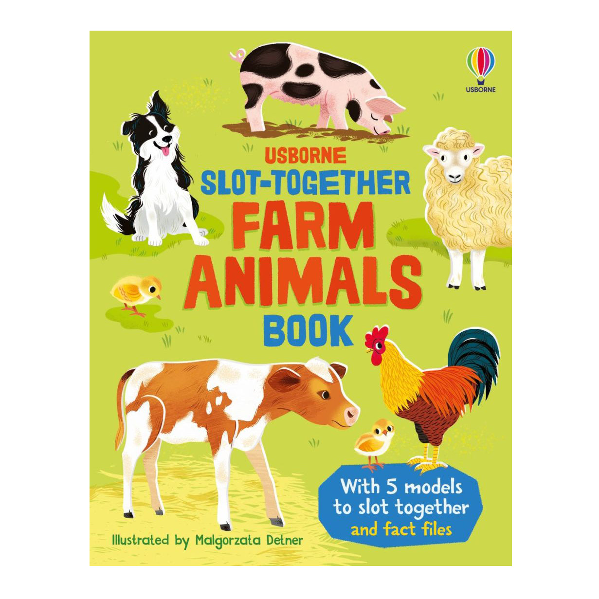 Slot-Together: Farm Animals Book