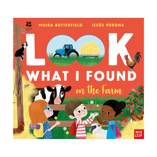 Look What I Found On The Farm Hardcover Book