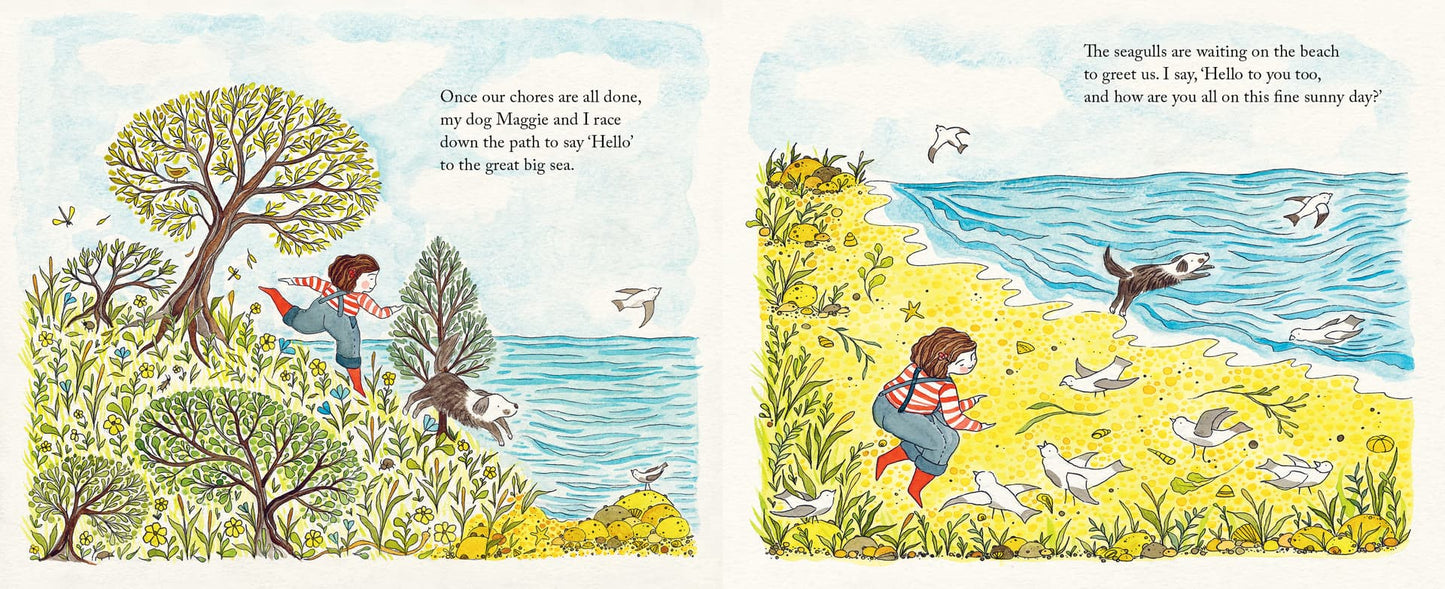 A Farm By The Sea Hardcover Book
