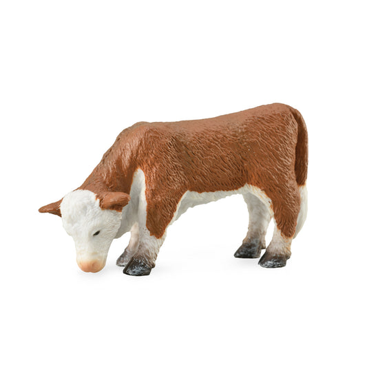 Collecta Hereford Calf Grazing (S)