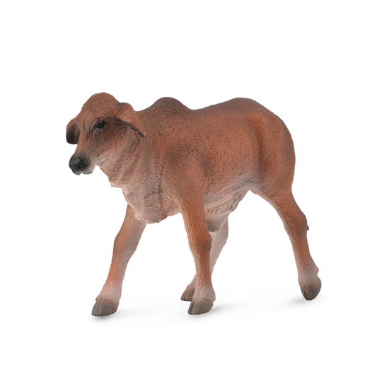 Collecta Brahman Calf Red (S)