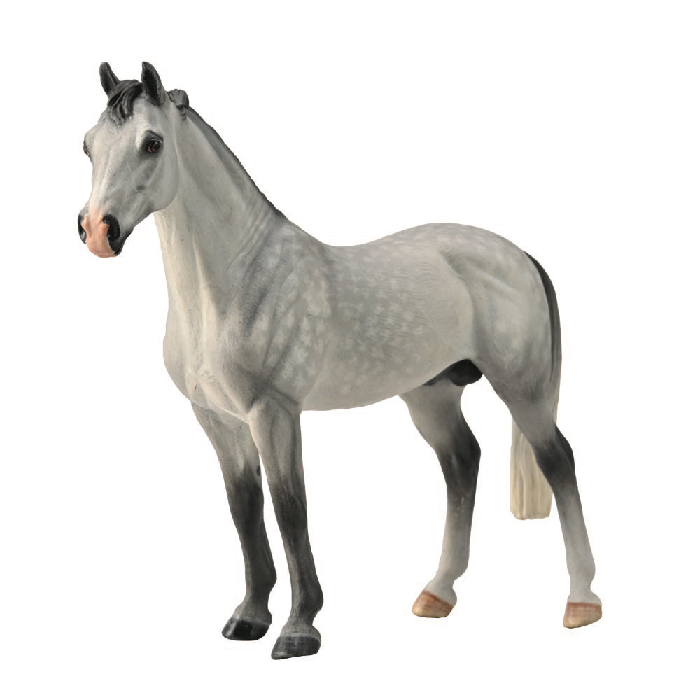 Collecta Hanoverian Stallion Dappled Grey (XL)