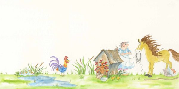 Cock-A-Doodle-Doo! hardcover book