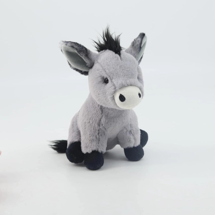 Donkey Plush Soft Toy - 18cm