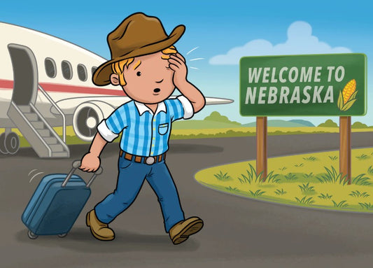 George the Farmer Kangaroo Cornfield Book