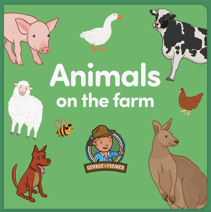 George The Farmer Animals On The Farm Board Book – Little Farmers Store