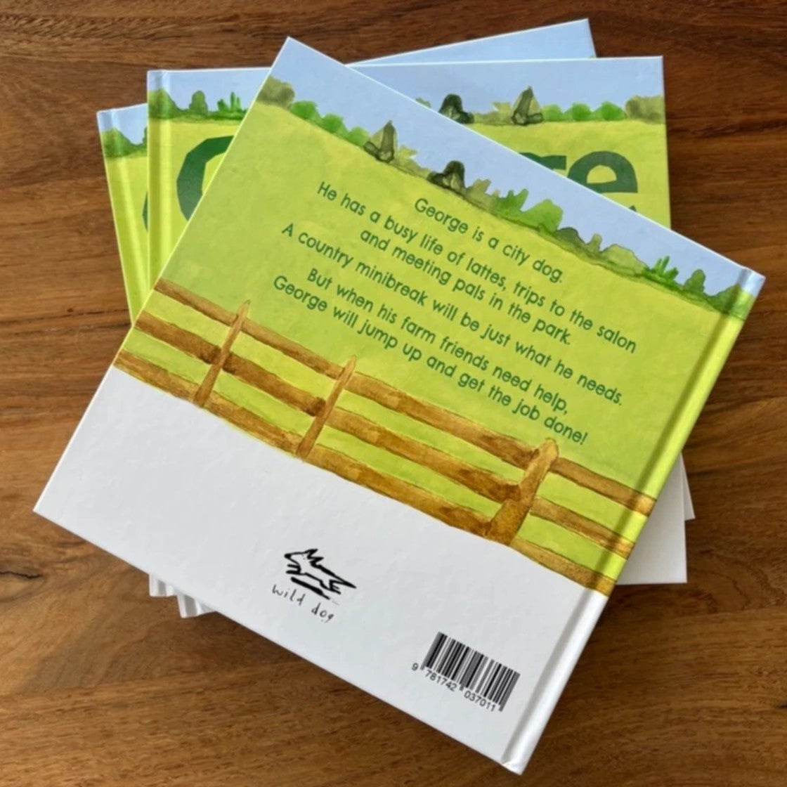 George Goes To The Farm Hardcover Book