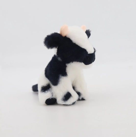 Black and White Dairy Cow Soft Toy Plush Small - 18cm