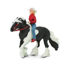 SAFARI LTD AUDREY ON STREAMING LIGHT SET WC HORSES
