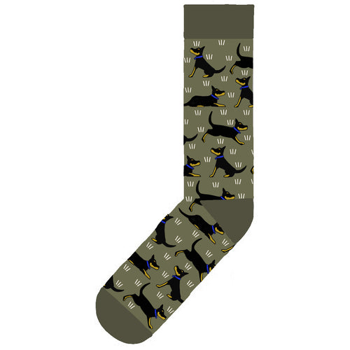 Cotton socks - Black & Tan Kelpie