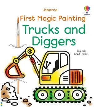 First Magic Painting Trucks and Diggers