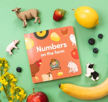 George the Farmer - Numbers on the Farm Board Book