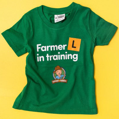 George The Farmer - Learner 'Farmer in Training' Cotton T-Shirt