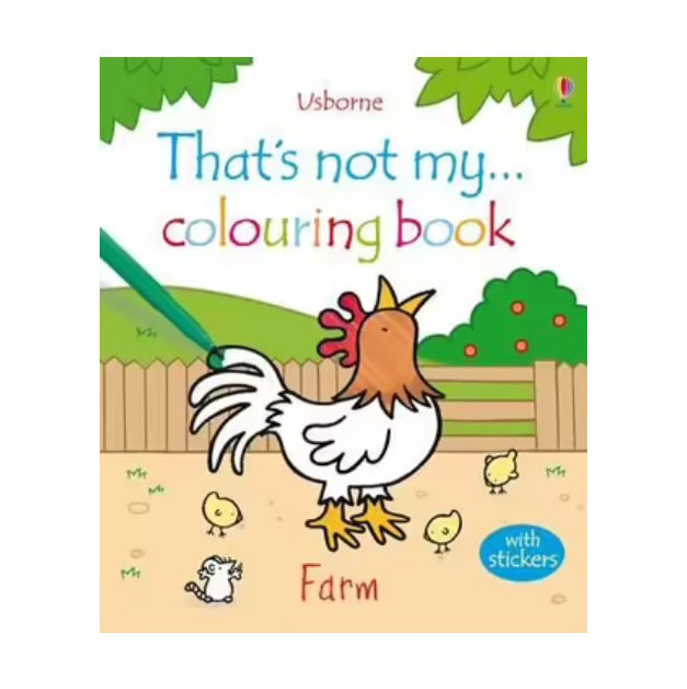 That's Not My...Colouring Book: Farm With Stickers
