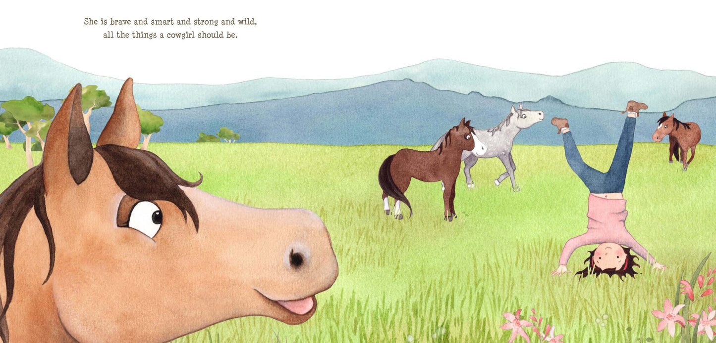 The Real Cowgirl hardcover book