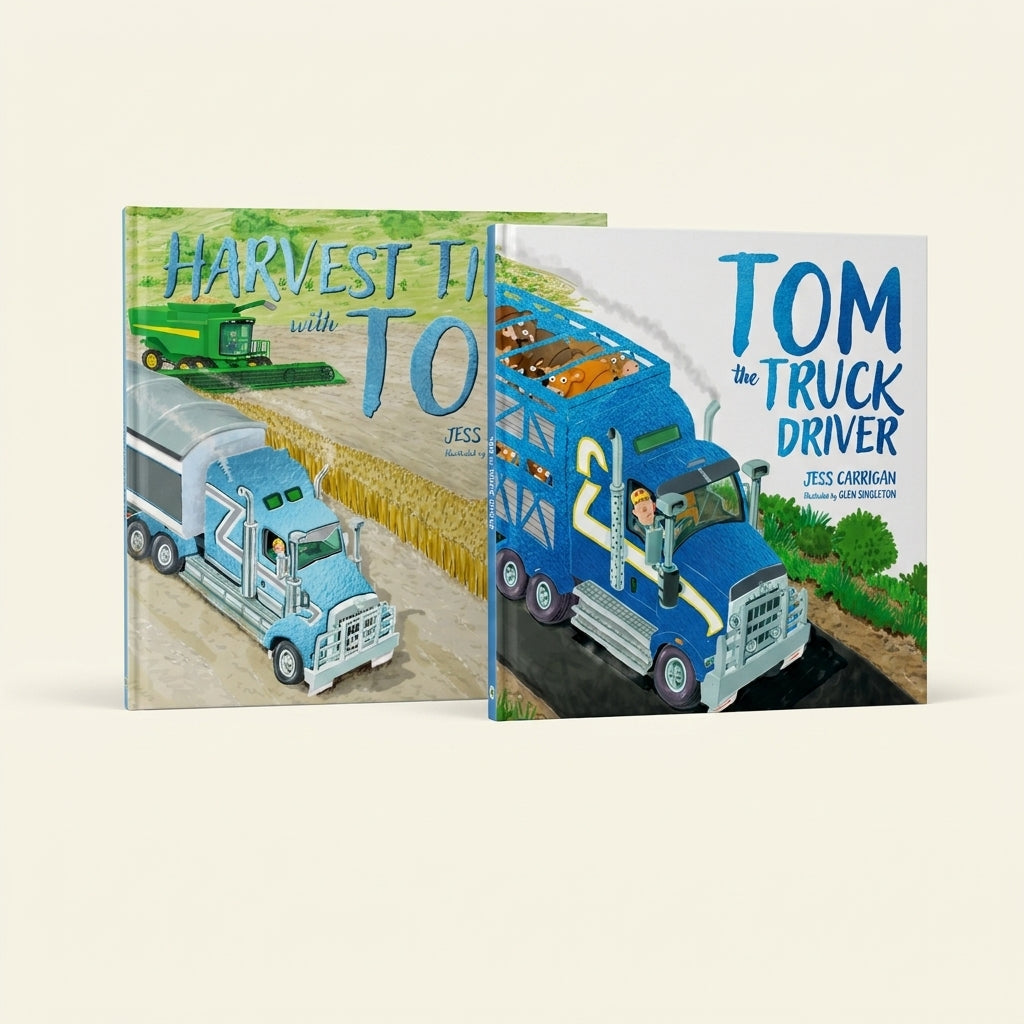 Tom the Truck Driver Book Bundle