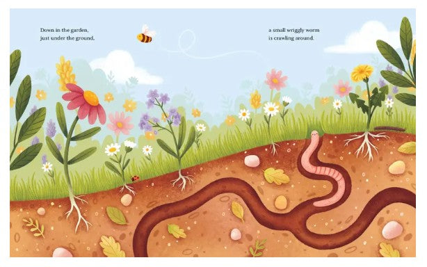 Worms Are Our Friends Hardcover Book