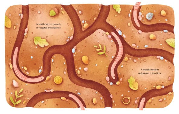 Worms Are Our Friends Hardcover Book