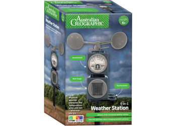 Australian Geographic - 5-in-1 Weather Station