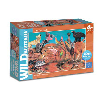 BOpal - Wild Aust The Outback 100pc puzzle
