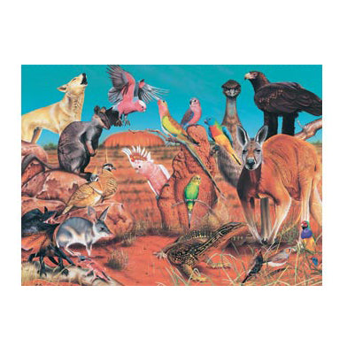 BOpal - Wild Aust The Outback 100pc puzzle