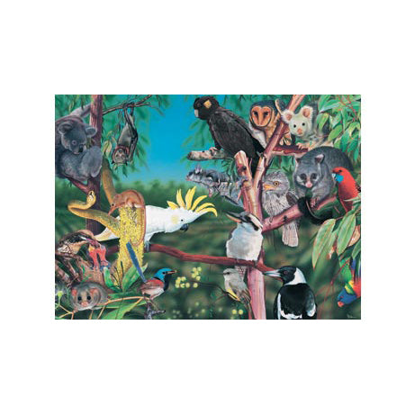 BOpal - Wild Aust In the Treetops 300pc puzzle