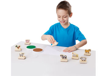 M&D - My First Wooden Stamp Set - Animals