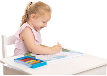 M&D - ABC Dot-to-Dot Coloring Pad - Farm