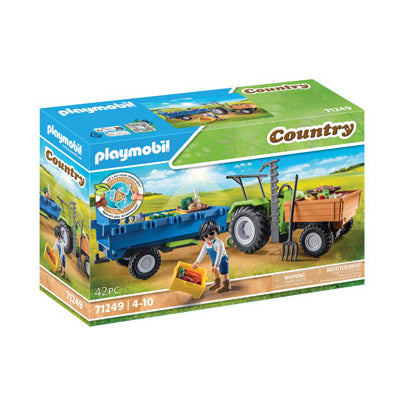 Playmobil - Tractor with Trailer