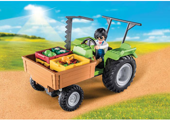 Playmobil - Tractor with Trailer