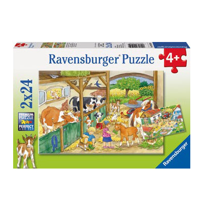 Rburg - Merry Country Life Puzzle 2x24pc