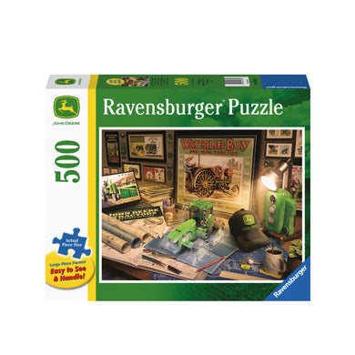 Rburg - John Deere Work Desk Puzzle 500pcLF