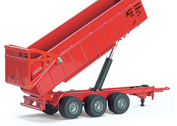 Siku - Massey Fergson Tractor with Trailer - 1:87 Scale