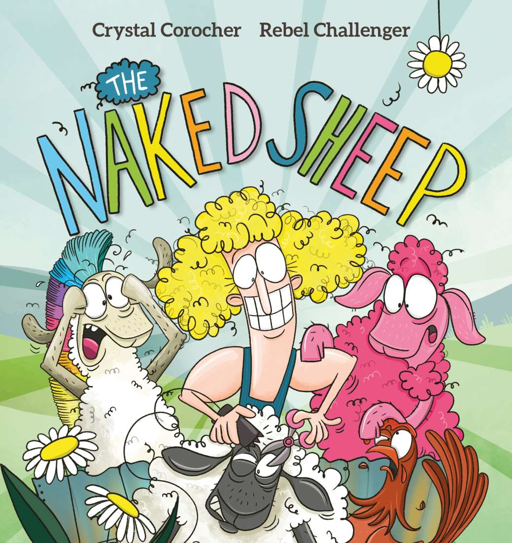 The Naked Sheep Hardcover Book
