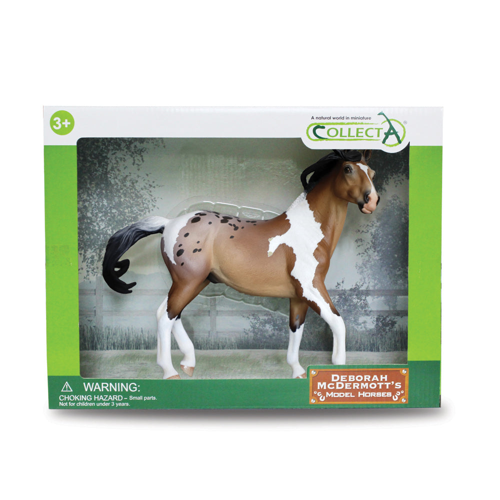 COLLECTA MUSTANG STALLION BAY PINTOLOOSA 1:12 (boxed)