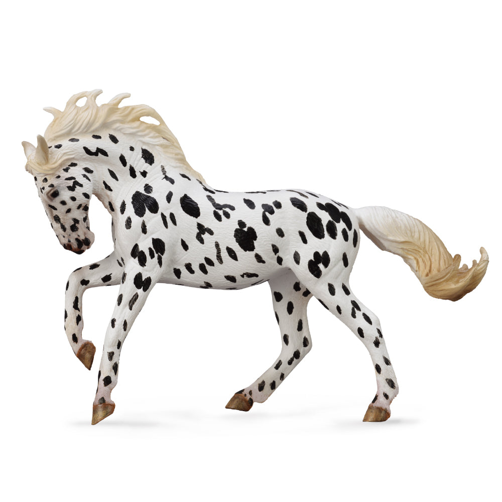 CollectA KNABSTRUPPER MARE BLACK LEOPARD (XL)