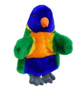 PUPPET LORIKEET W/SOUND CHIP