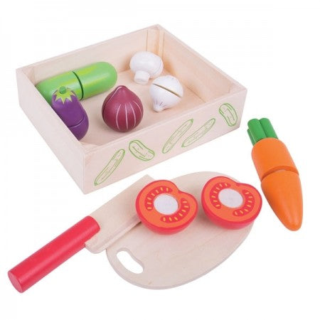 Bigjigs Toys Cutting Veg Crate