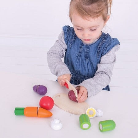Bigjigs Toys Cutting Veg Crate
