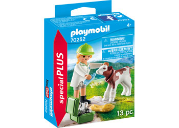 Playmobil - Vet with Calf