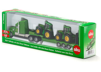Siku - John Deere Low Loader with John Deeres - 1:87 Scale