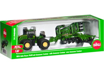 Siku - John Deere 9630 with Amazone Centaur - 1:87 Scale