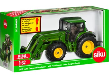 Siku - John Deere with Front Loader - 1:32 Scale