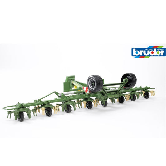 Bruder 1:16 Krone Trailed Rotary Tedder with Running Gear KWT 8.82