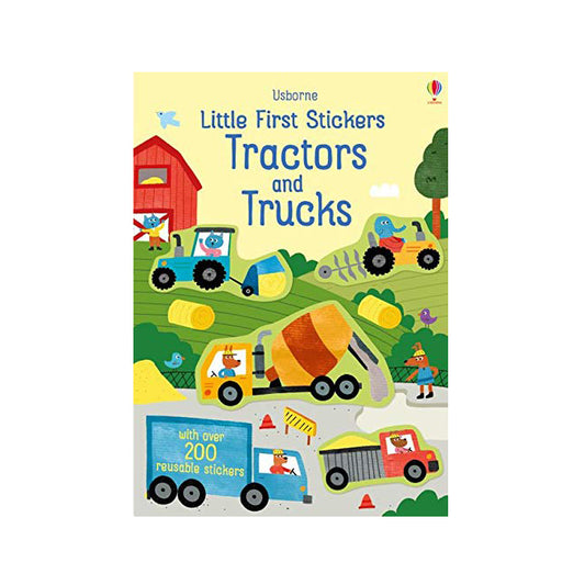 LITTLE FIRST STICKERS TRACTORS AND TRUCKS