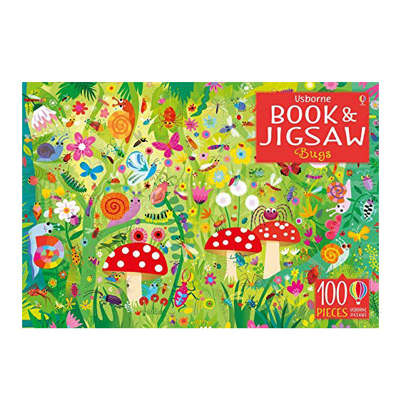 USBORNE BOOK AND JIGSAW: BUGS