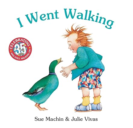 I Went Walking Hardcover Book